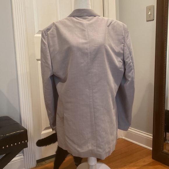 Calvin Klein light gray sport coat - Picture 5 of 5